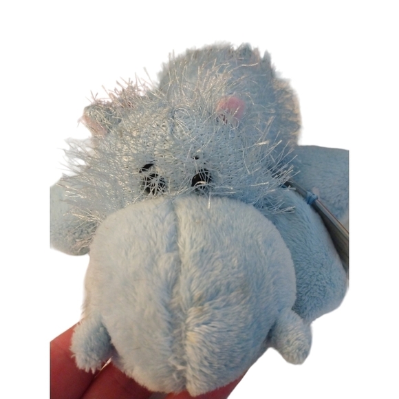 Ganz Webkinz Light Blue Hippo  Collectible Unique Texture Soft & Whimsical NWT - Picture 2 of 11